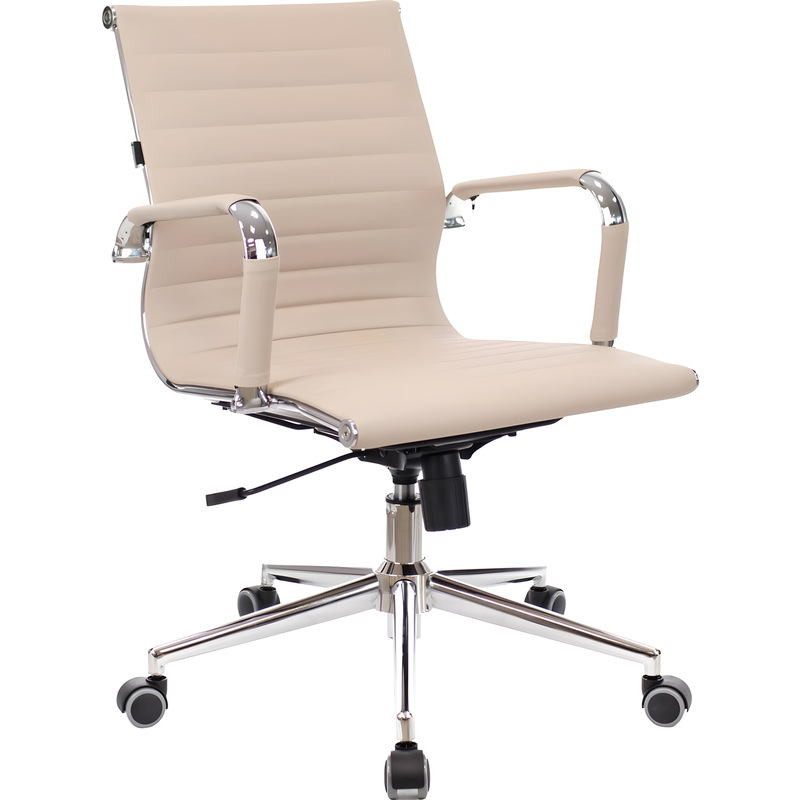 Изображение товара Кресло офисное Everprof Leo Т бежевое из экокожи
