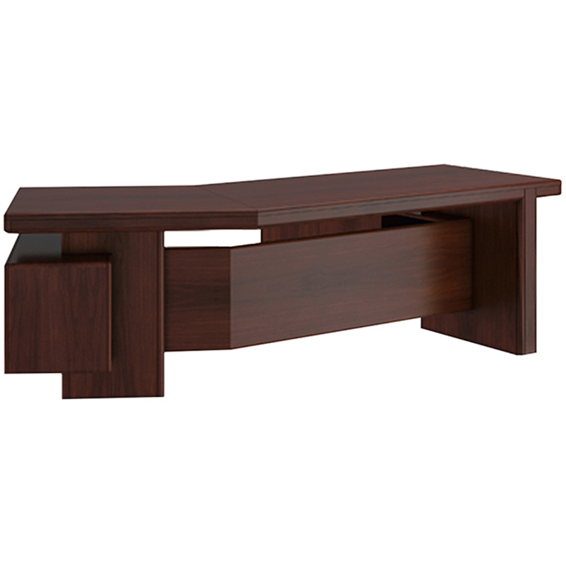 Изображение товара Стол руководителя Davos DVS2310103, орех южный, 2500x1800x760 мм