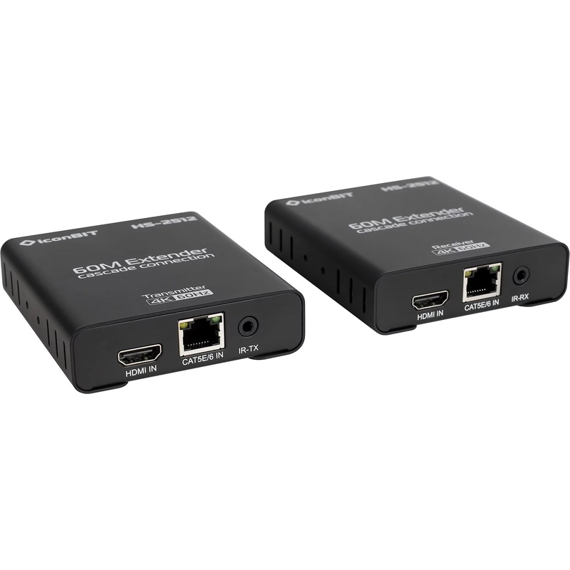 Изображение товара Удлинитель сигнала HDMI Iconbit HS-2512 для высокого разрешения 4K