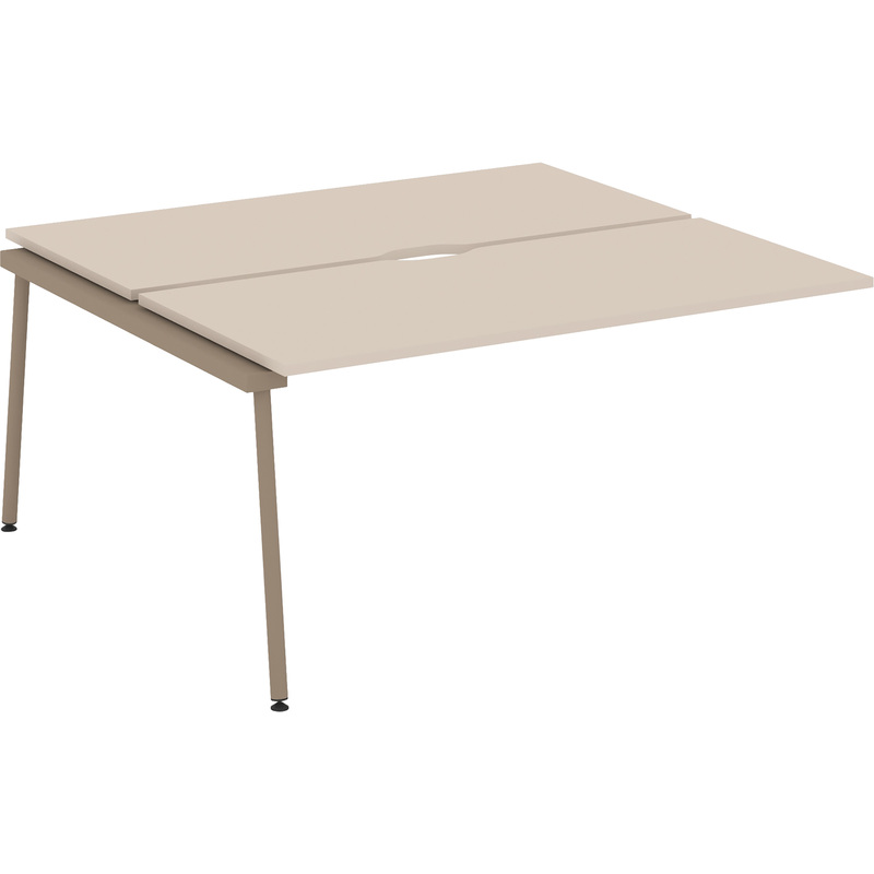 Изображение товара Рабочая станция Estetica ES.2.NRS-4-VK (капучино/латте металл) 1580х1500х750 мм