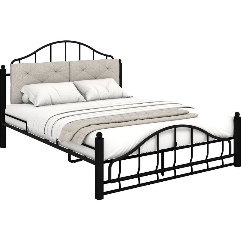 Изображение товара Металлическая кровать Прованс 1650х2100 мм в стиле шебби шик, Россия