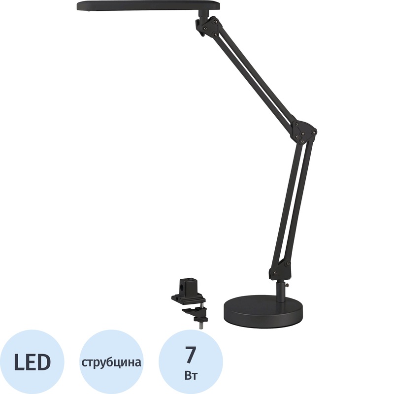 Изображение товара Светильник настольный Эра NLED-440 черный с LED подсветкой