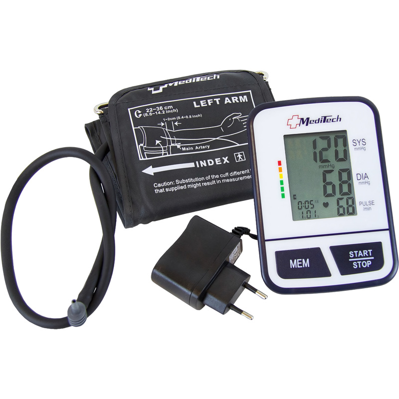 Изображение товара Тонометр MediTech МТ30 с адаптером (манжета 22-36 см, с поверкой РФ)