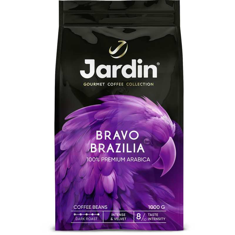 Изображение товара Кофе в зернах Jardin Bravo Brazilia 100% арабика 1 кг