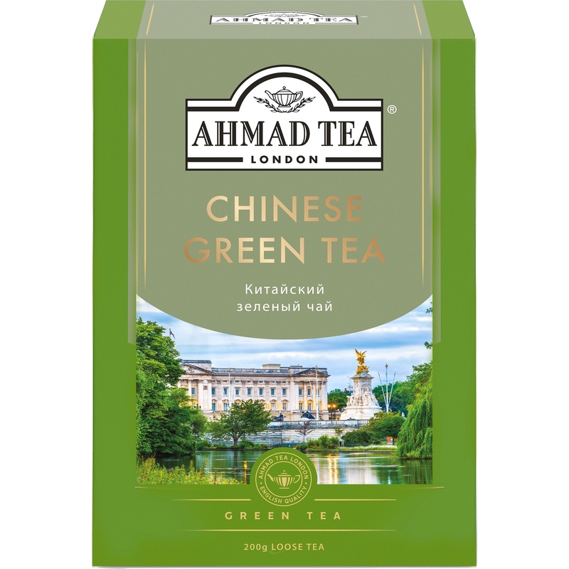 Изображение товара Чай листовой зелёный Ahmad Tea Китайский 200 г