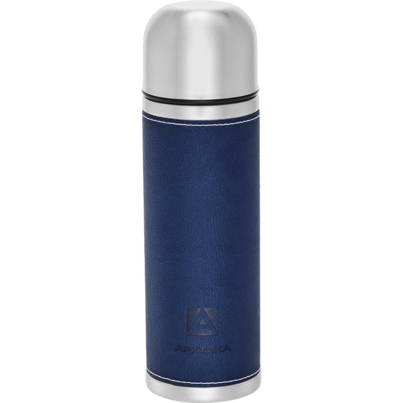 Изображение товара Термос с узким горлом Арктика 1000 мл синий герметичный для горячих и холодных напитков