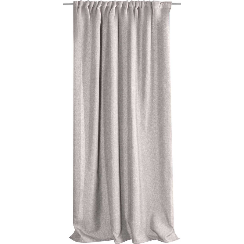 Изображение товара Штора Волшебная Ночь Рогожка 165х270 см светло-бежевая (1 штука, 797948)