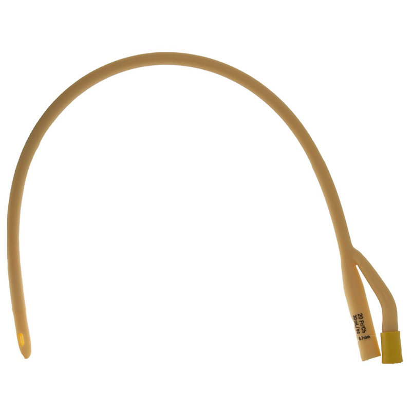 Изображение товара Урологический катетер Фолея Inekta мужской CH/FR 20 40 см латекс с силиконовым покрытием