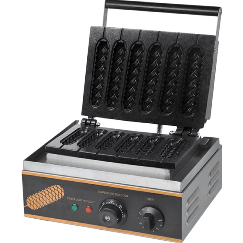 Изображение товара Вафельница Viatto VKD-6 для корн-догов и вафель с функциями терморегулятора и таймера