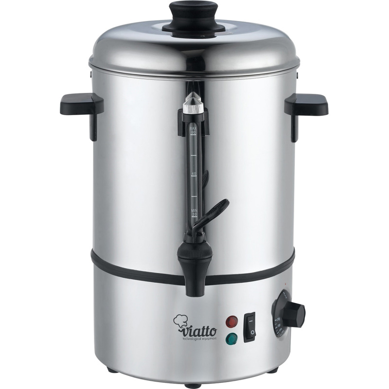 Изображение товара Кипятильник наливной Viatto VA-WB08SS серебристый 8 литров 1800 Вт