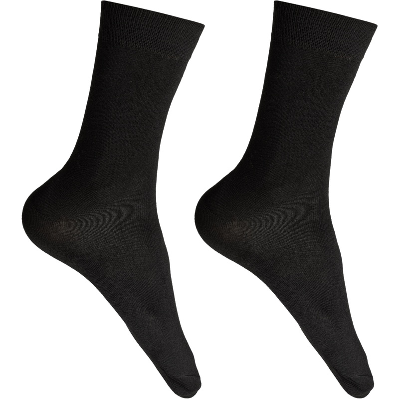 Изображение товара Мужские термоноски чёрные без рисунка 25-27 теплоизоляция комфорт