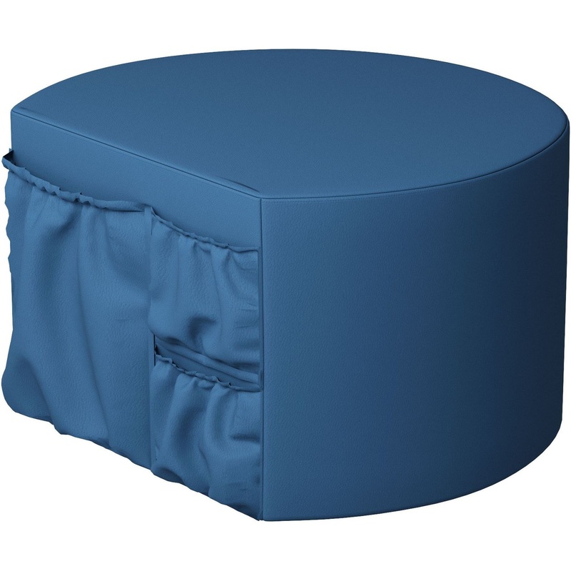 Изображение товара Пуф Flip БМ11/1 с карманами для хранения синий