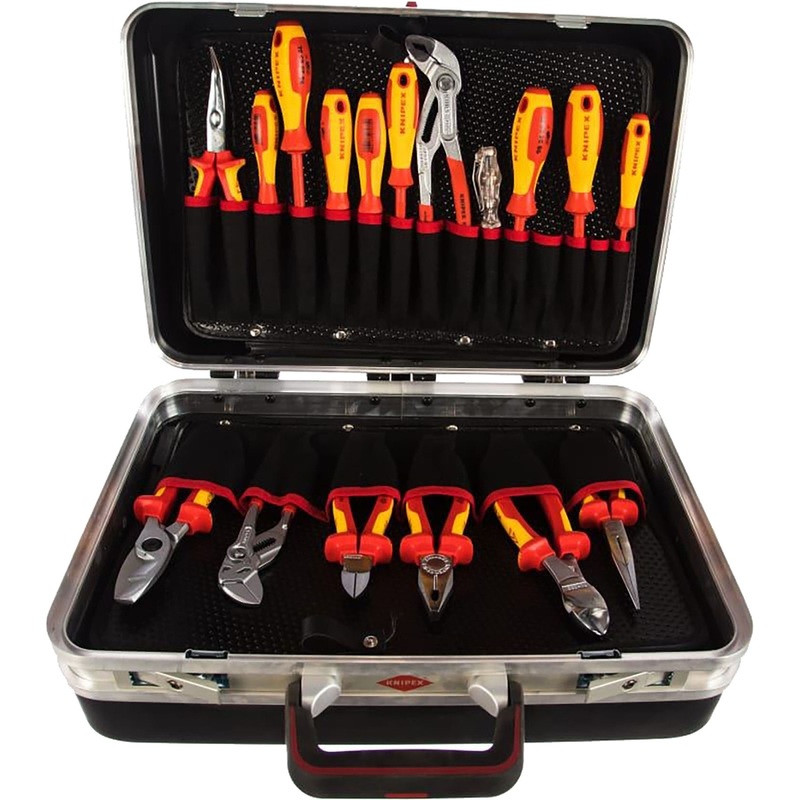 Изображение товара Набор инструмента диэлектрический Knipex Vision24 Electro 20 предметов (KN-002120)