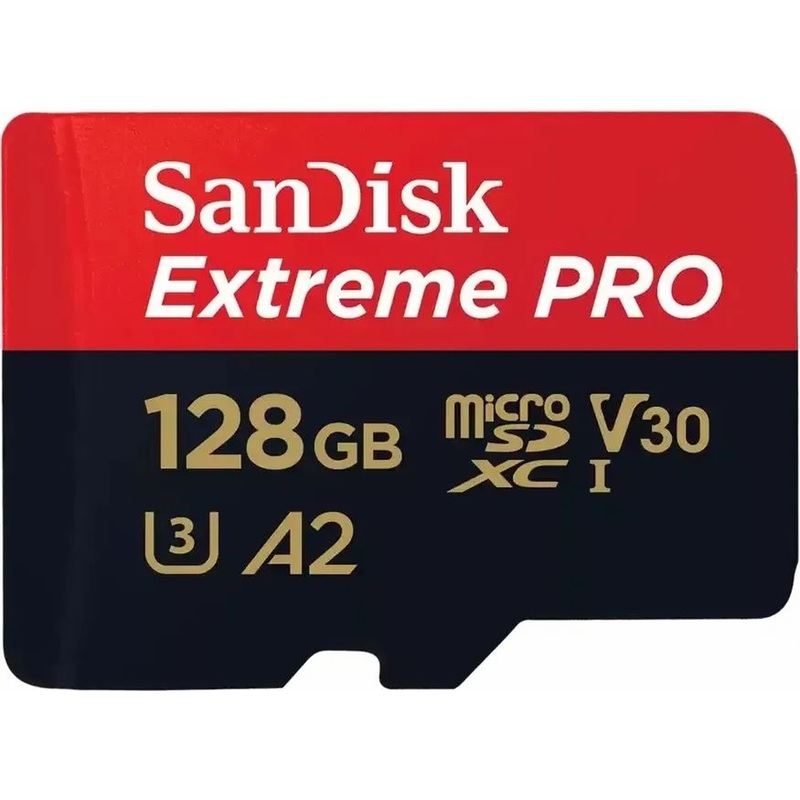 Изображение товара Карта памяти 128 ГБ micro SDXC SanDisk Extreme Pro UHS-I U3 V30 (SDSQXCD-128G-GN6MA)