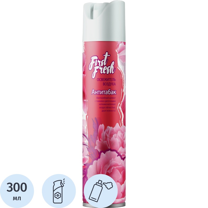 Изображение товара Освежитель воздуха First Fresh Антитабак 300 мл