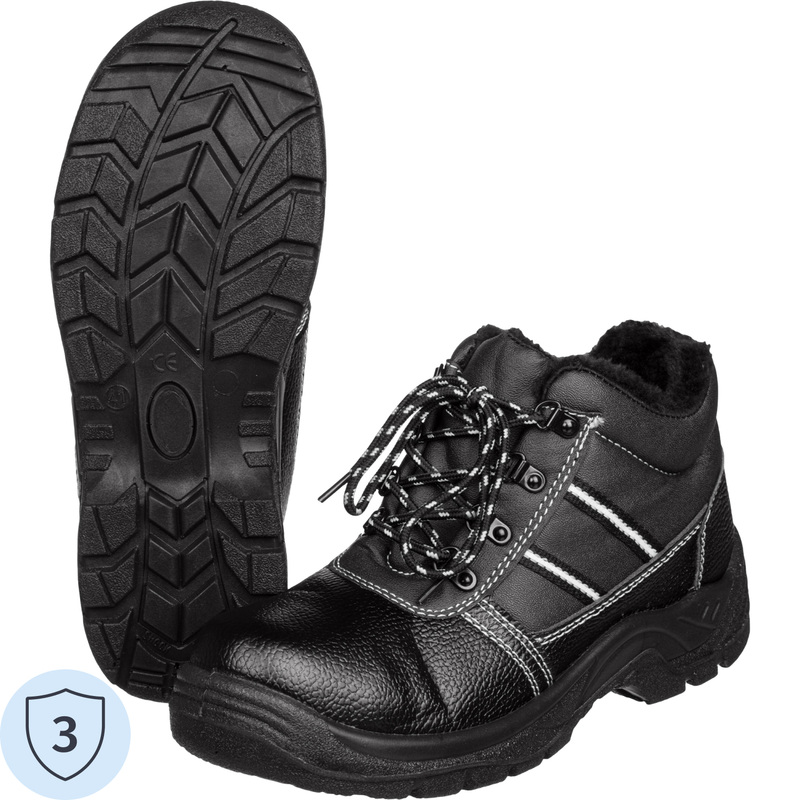 Изображение товара Ботинки рабочие зимние мужские Аскет ПУ черные размер 39
