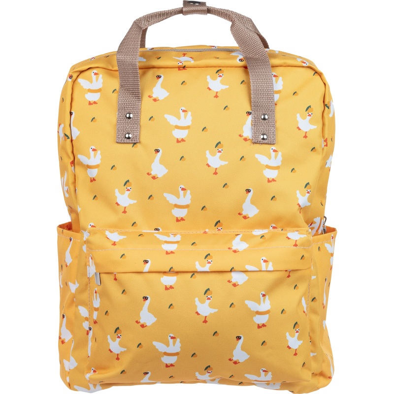 Изображение товара Рюкзак Комус Класс (№1 School) Квадро Гуси 17 л жёлтый
