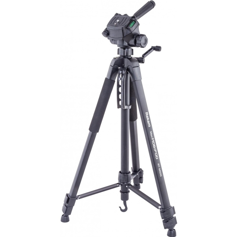 Изображение товара Штатив Rekam Maximobipod RT-M50G с панорамной головкой и быстросъемной площадкой