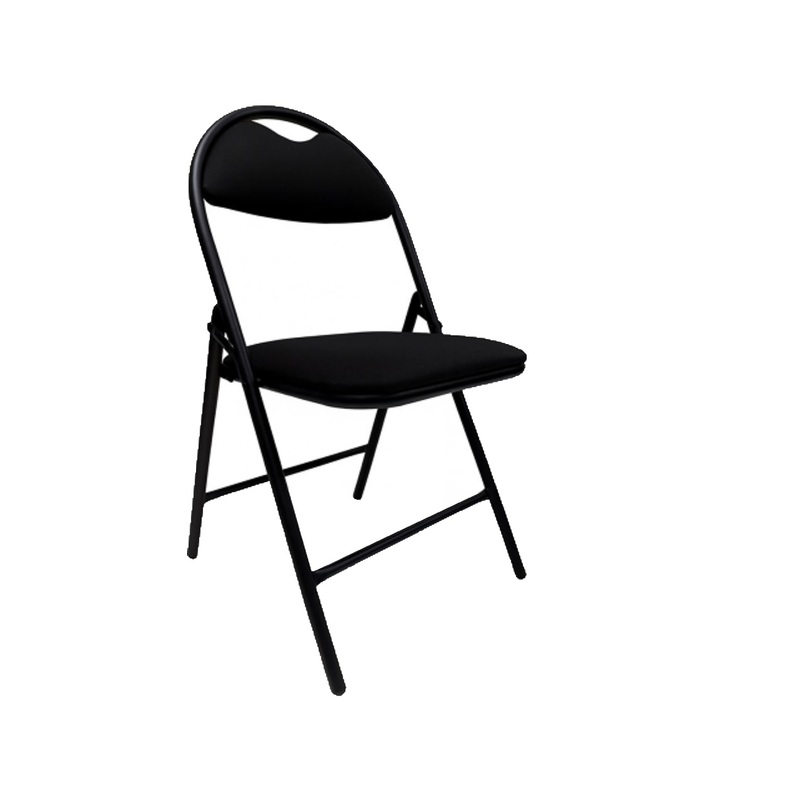 Изображение товара Стул офисный складной РС01.00.94 чёрный (ткань, металл)