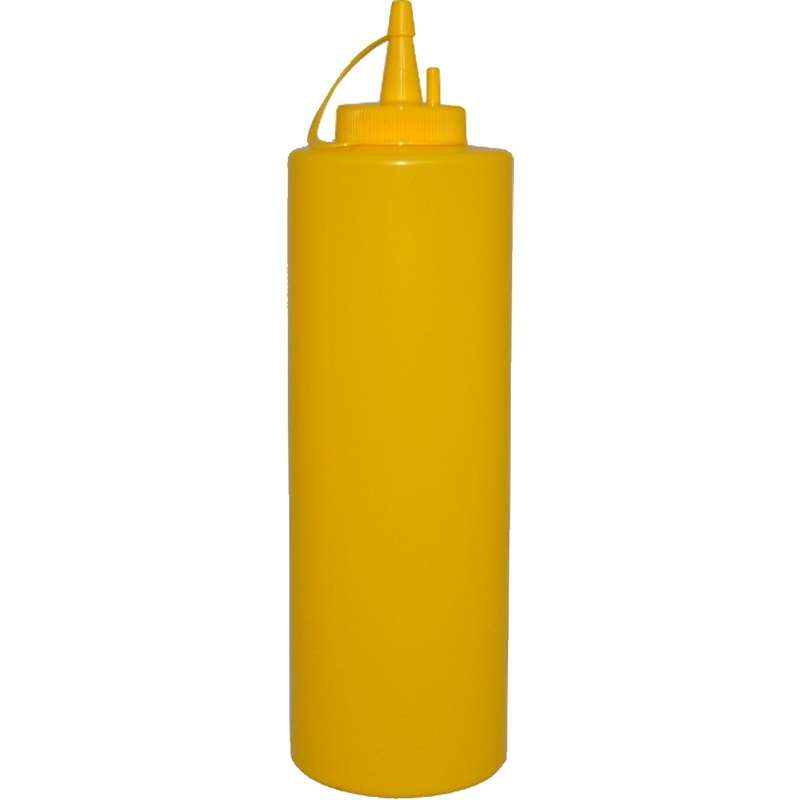 Изображение товара Ёмкость для соуса MGprof с дозатором 375 мл из экологического полиэтилена