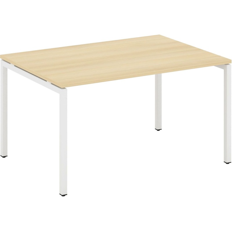 Изображение товара Стол для переговоров SN-4P.SPRG-003.3 акация лорка белый 1380x980x750 мм