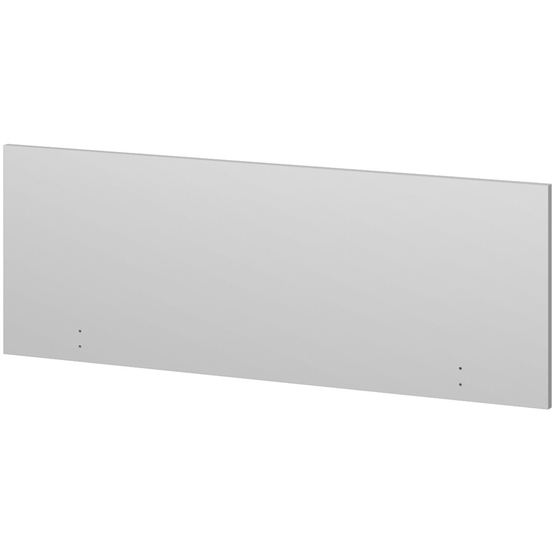 Изображение товара Экран к столу СП-Бюджет 402666 белый шагрень 1200х16х430 мм фронтальный