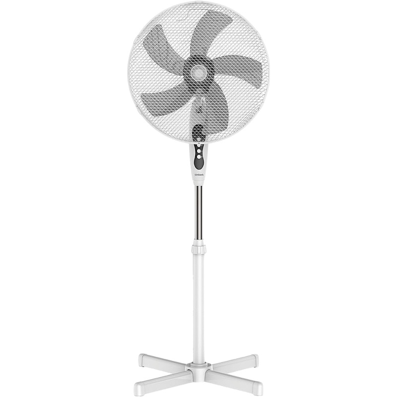 Изображение товара Напольный вентилятор Timberk T-SF1601 белый с регулировкой высоты и наклона