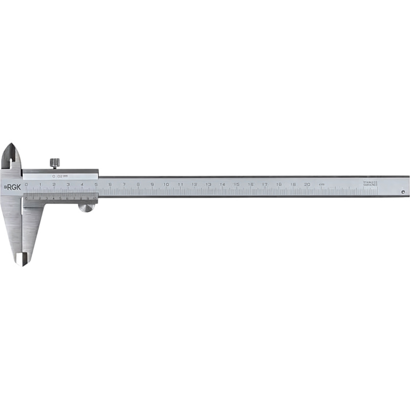 Изображение товара Штангенциркуль RGK SCM-200 200 мм с глубиномером точность 0.03 мм