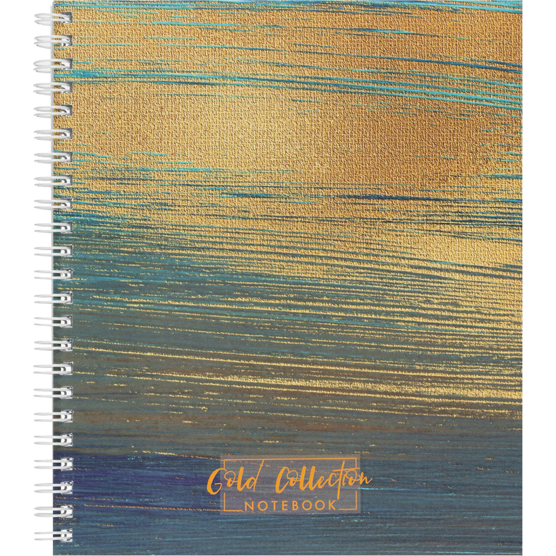 Изображение товара Бизнес-тетрадь Attache Selection Gold Collection А5 голубая 96 листов