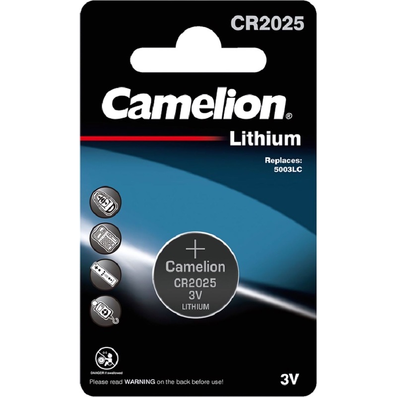 Изображение товара Батарейка CR2025 Camelion литиевая 3V для часов и гаджетов