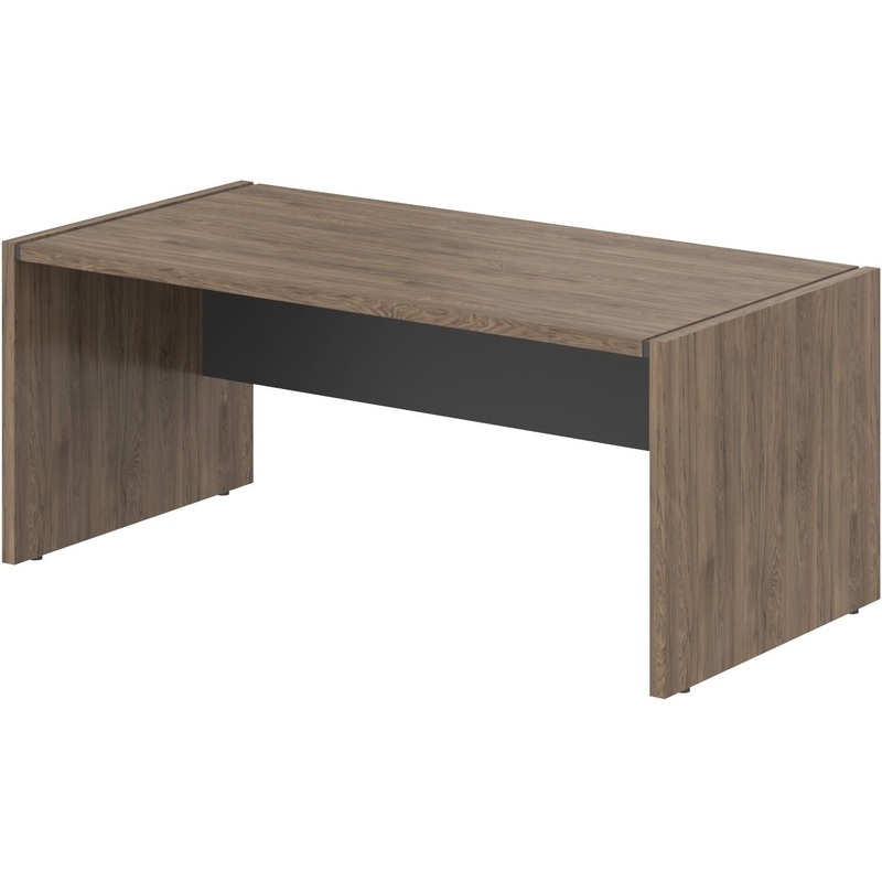 Изображение товара Стол руководителя Morris Trend MST 189 антрацит кария пальмира 1800х900х750 мм