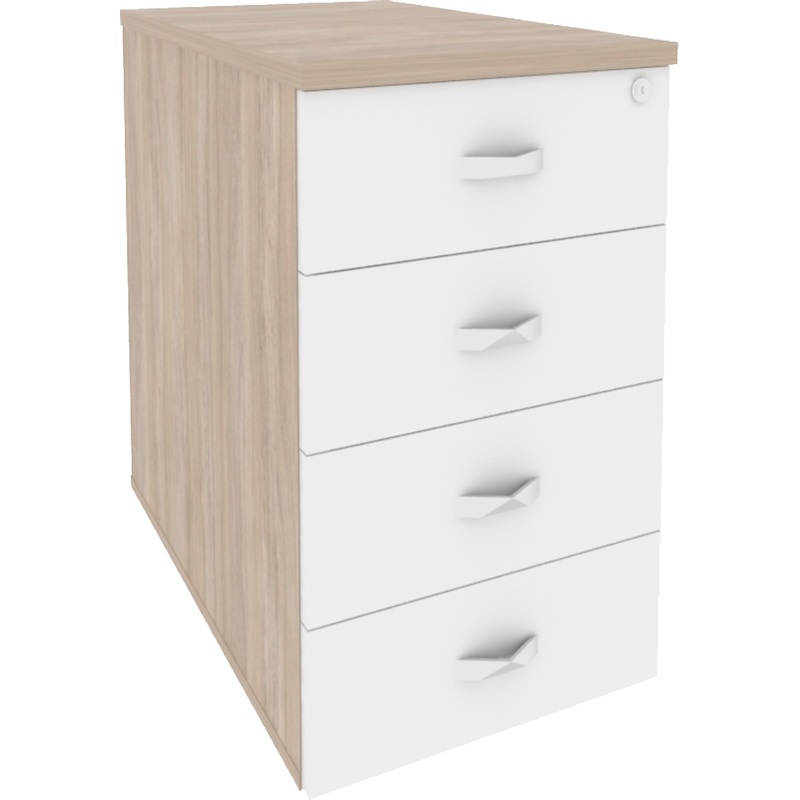 Изображение товара Тумба приставная Onix O.TPO-1.7 с белым покрытием