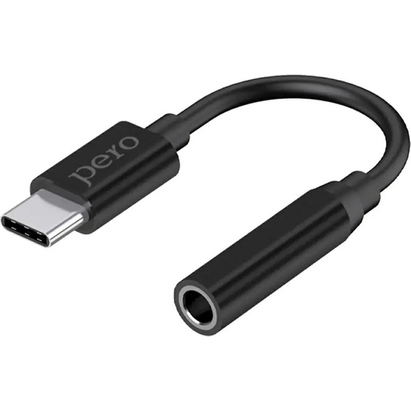 Изображение товара Переходник Pero AD09 USB Type-C - miniJack 3.5 мм 0.1 метра (4603768351757)