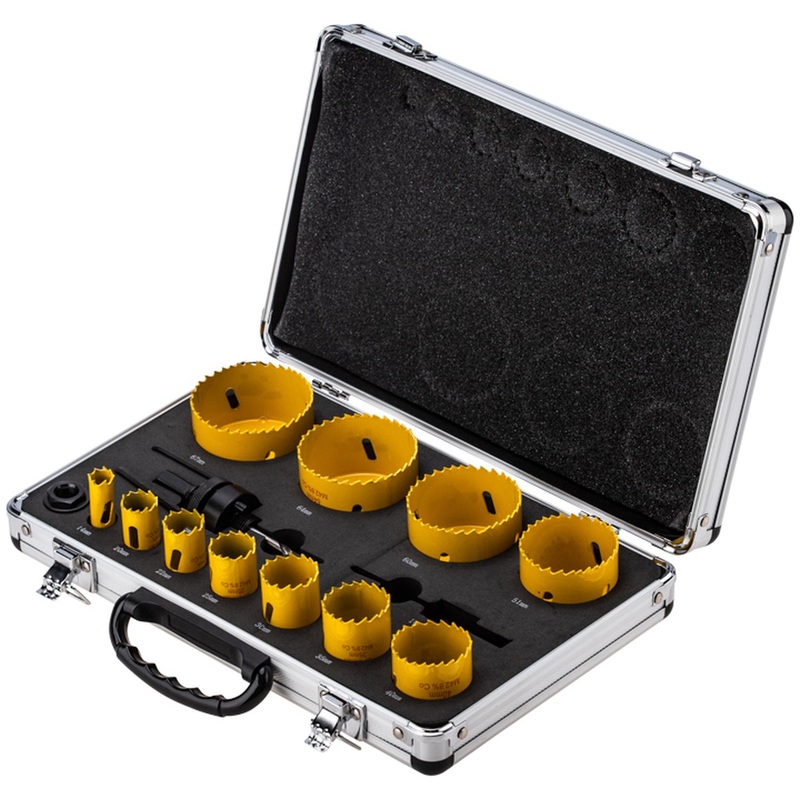 Изображение товара Набор коронок Kranz 14-67 мм 16 предметов (KR-92-0203-1)