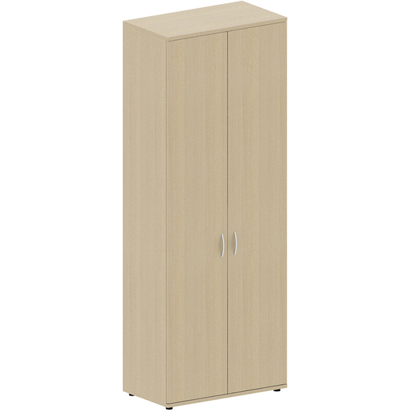 Изображение товара Шкаф для документов Рондо береза 804x450x2149 мм с 5 полками и распашными дверями