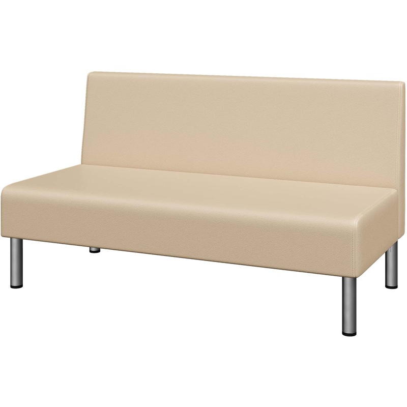 Изображение товара Диван двухместный Юнит-Док U2H бежевый (искусственная кожа)