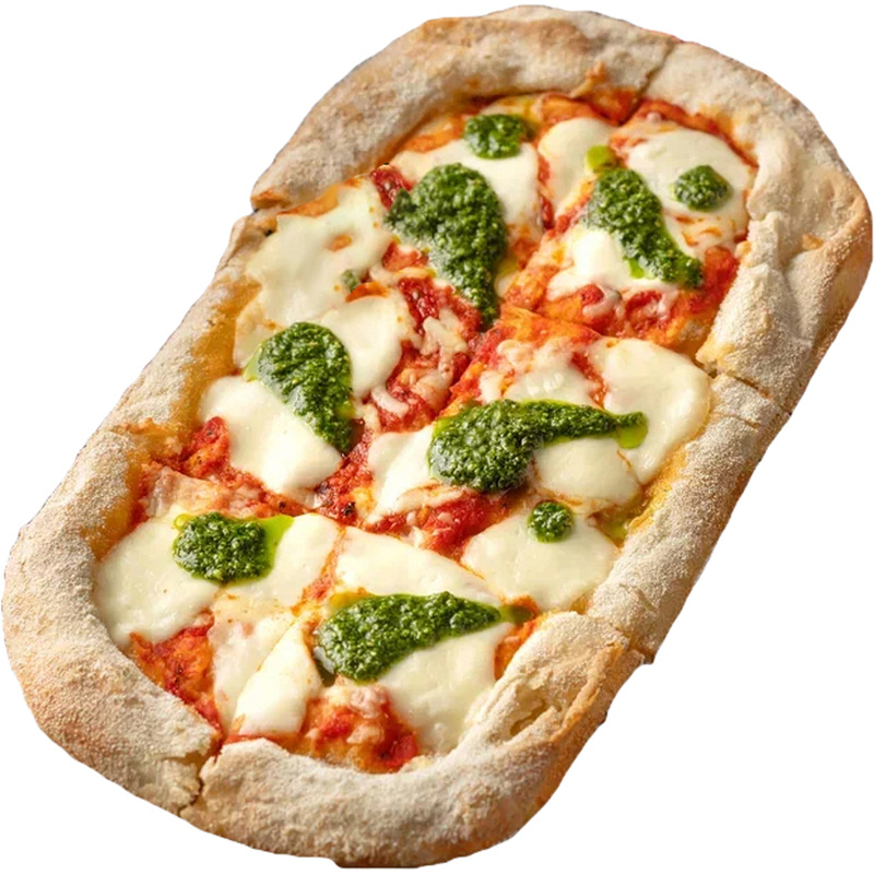 Изображение товара Римская пицца Песто-моцарелла 1 шт. ароматное тесто соус песто и моцарелла