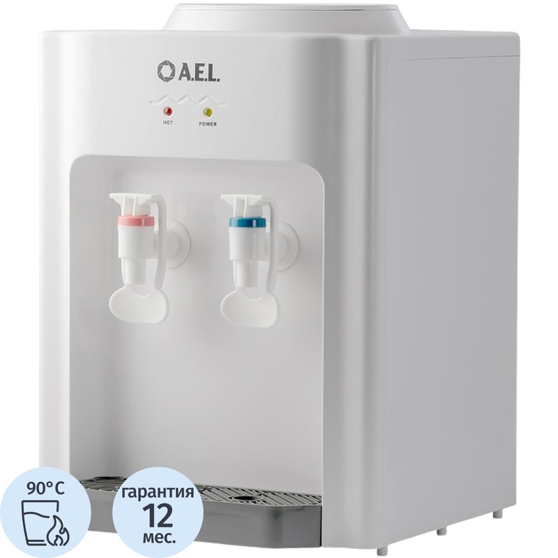 Изображение товара Кулер для воды AEL TK-AEL-107 белый для нагрева воды