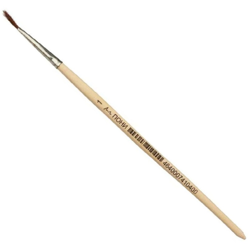 Изображение товара Кисть Комус Класс (№1 School) круглая пони №1