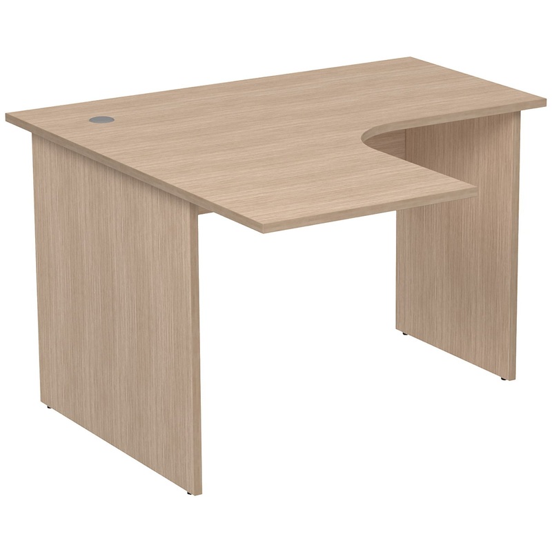 Изображение товара Криволинейный письменный стол 2С.028 левый из ЛДСП