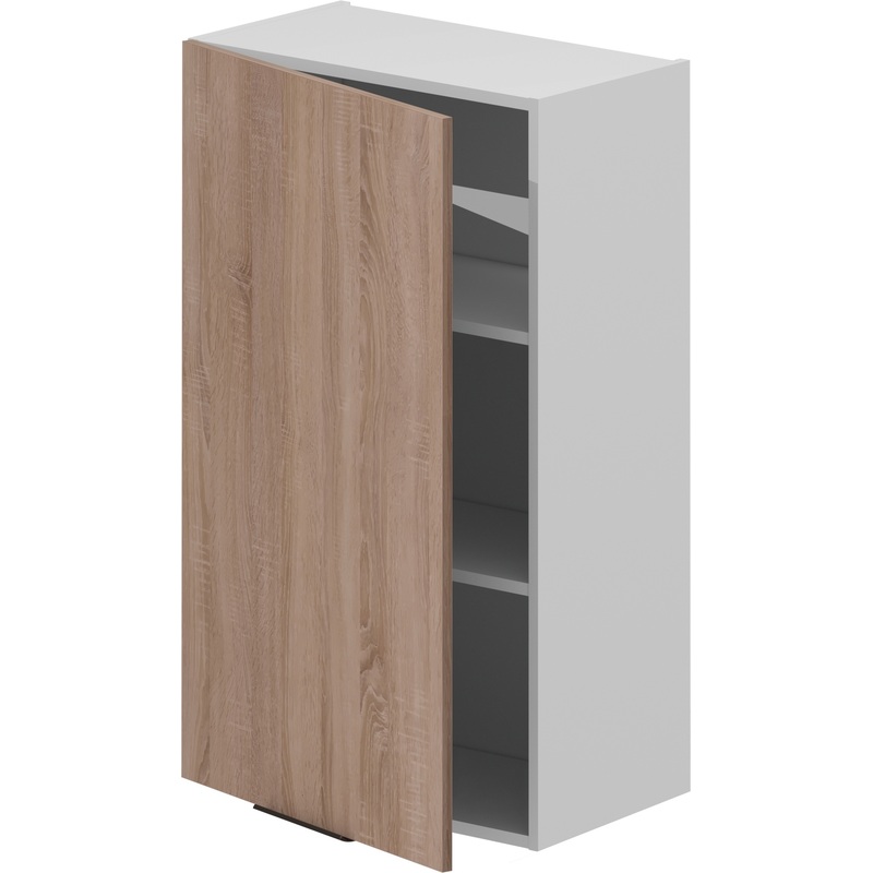 Изображение товара Кухонный навесной шкаф VOK W1D 96 60 дуб сонома белый шагрень