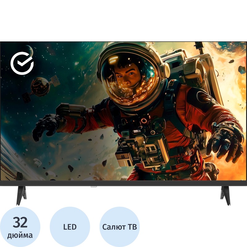 Изображение товара Телевизор 32 Sber SDX-32H3113 с Smart TV и LED дисплеем