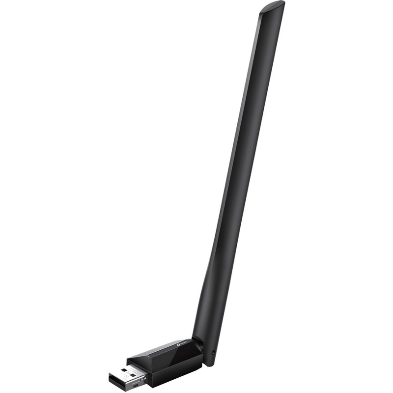 Изображение товара Сетевой адаптер Wi-Fi Mercusys MU6H для стабильного соединения