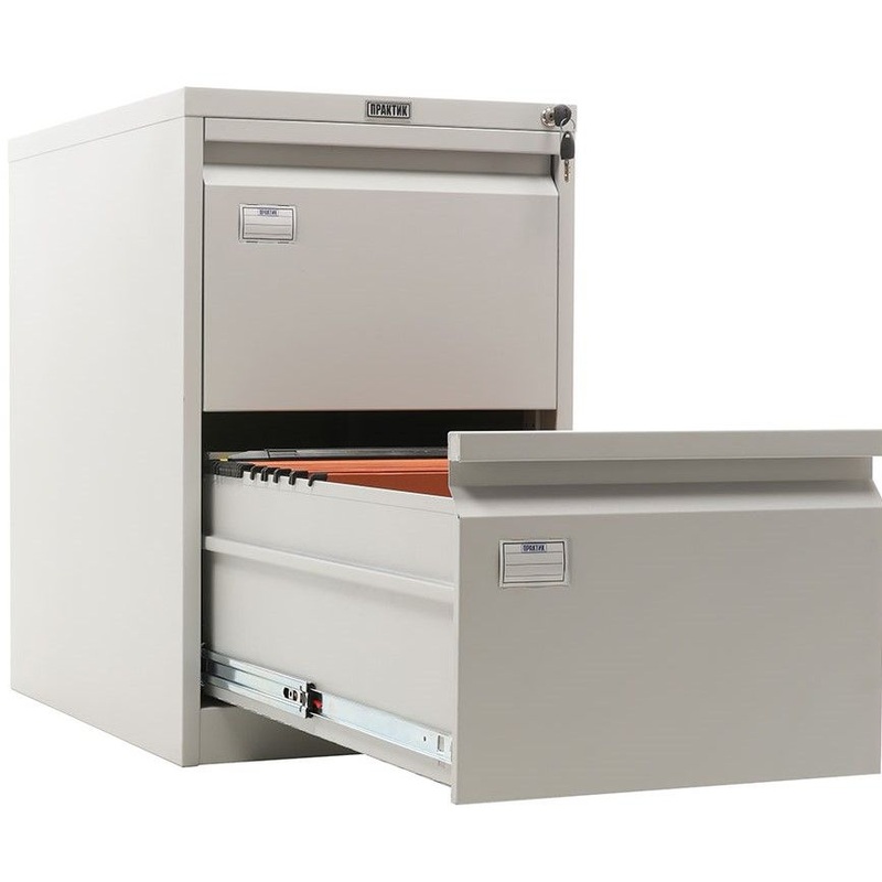 Изображение товара Шкаф картотечный Практик AFC-02 для формата А4 с 2 ящиками и замком