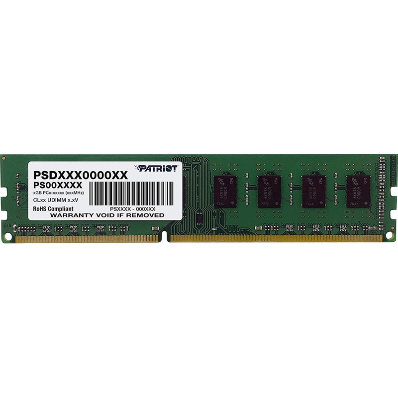 Изображение товара Оперативная память Patriot Memory 4 ГБ PSD34G13332 (DIMM DDR3)