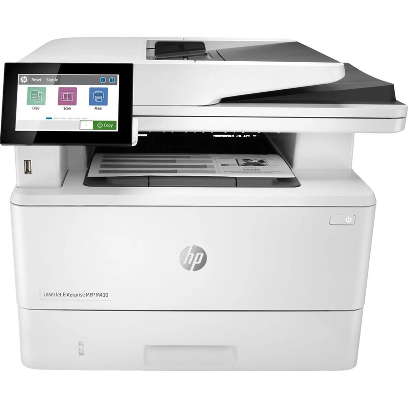 Изображение товара Лазерное МФУ HP LaserJet Enterprise M430f чёрно-белая печать сканирование факс Ethernet USB