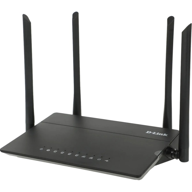 Изображение товара Маршрутизатор D-Link DIR-815/RU/R4A с Wi-Fi 5, 4 антенны, USB 2.0, черный