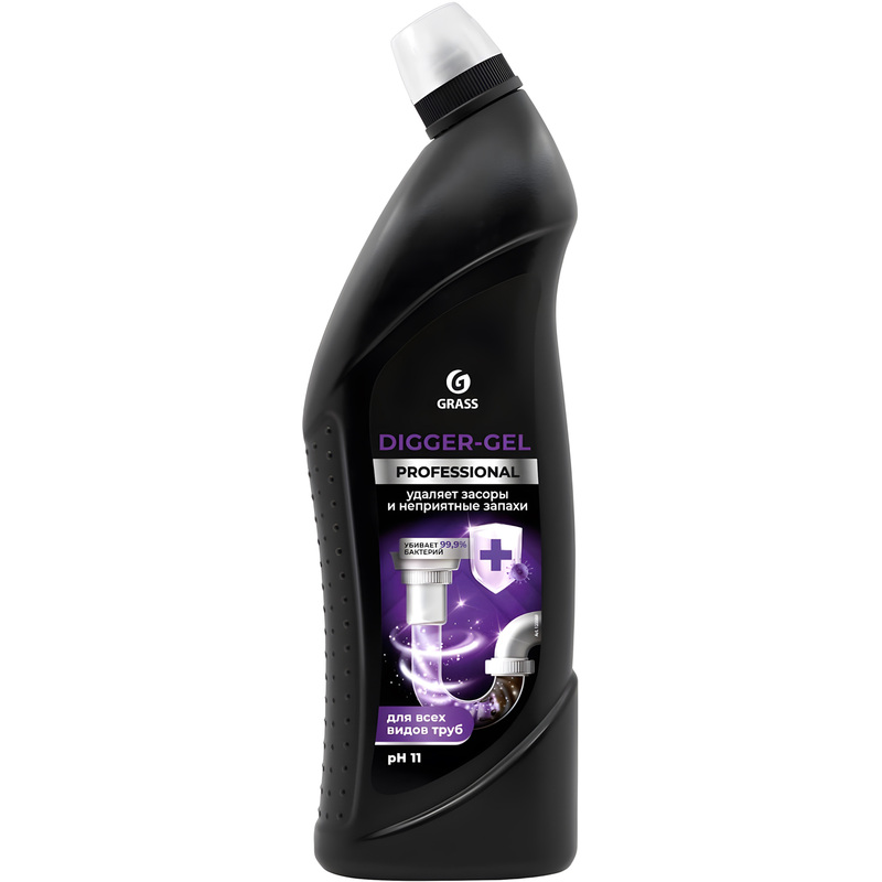 Изображение товара Cредство для прочистки труб Grass Digger-Gel Prof 1 л