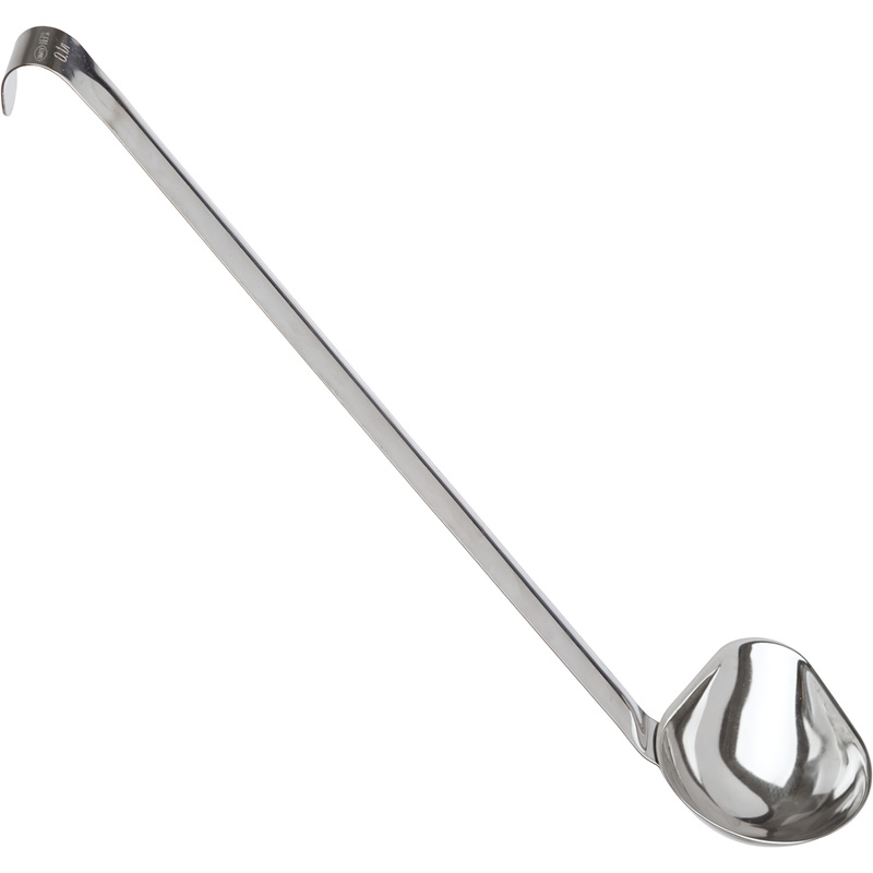 Изображение товара Ложка соусная 100 мл из нержавеющей стали длина 390 мм