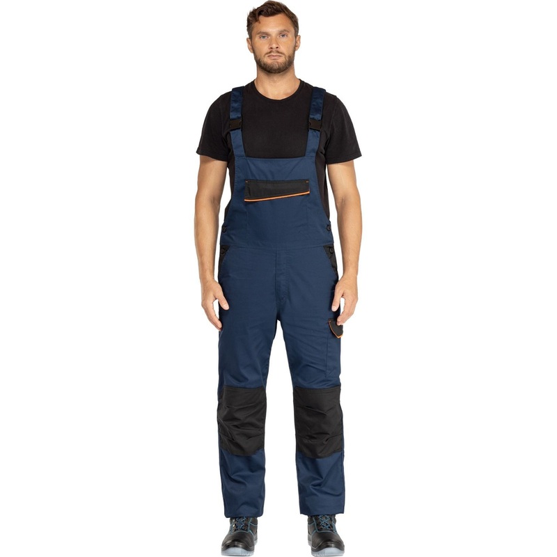 Изображение товара Полукомбинезон рабочий летний мужской Delta Plus MACH1 Range синий оранжевый 48-50